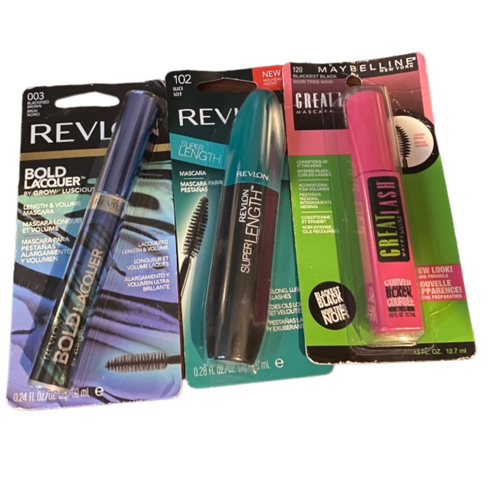 Revlon and maybe line Mascara